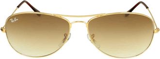 Ray-Ban Cockpit Light Brown Gradient Pilot Mens Sunglasses RB3362 001/51 59