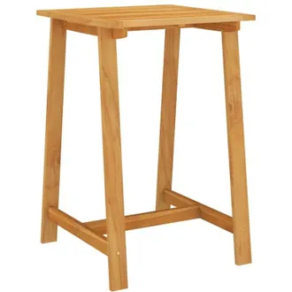 vidaXL 70x70x104 Cm De Madera Masiva