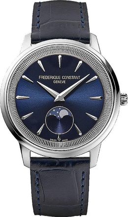 Frederique Constant Classics Moneta Moonphase Quartz Watch FC-206N3S6