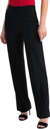 Joseph Ribkoff Straight Leg Pants In Black