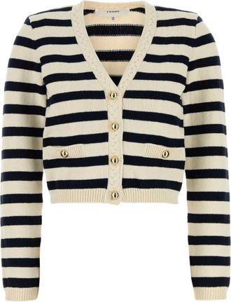Frame Denim The Harbor Cardigan - Dames - Vesten - Veelkleurig - S - Katoen - Truien & Vesten