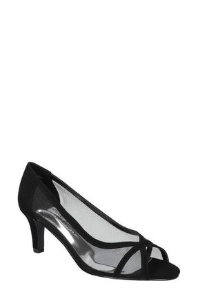 Easy Street Picaboo Pump in Black Lamy at Nordstrom, Size 10