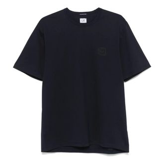 C.P. Company Hombre, Camisetas, Azul, Talla: S