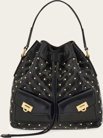Ferragamo Donna Secchiello multipocket Nero