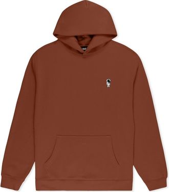 Dalix Astronaut Relaxed Midweight Fleece Pullover Hoodie in Clay at Nordstrom, Size Xx-Large