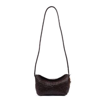 Dragon Diffusion Borsa a tracolla con pattina - - Bags - Donna - Marrone - ONE SIZE