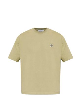 Stone Island T-shirt met logopatch