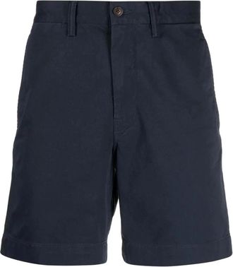 Polo Ralph Lauren Klassieke Chino Shorts - Heren - Korte Broeken - Blauw - W31 - Katoen - Korte Broeken