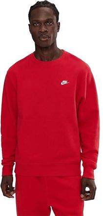Nike Club Basket Ball Crew Mens Workout University Red/White : 2XL, Cotton/Polyester