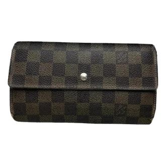 Louis Vuitton Pre-owned Vintage Wallet - Dames - Vintage Accessoires - Bruin - ONE Size - Leer - Vintage