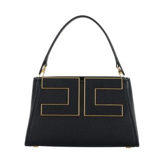 Elisabetta Franchi Handbags - Dames - Tassen - Zwart - Maat: ONE Size Leer