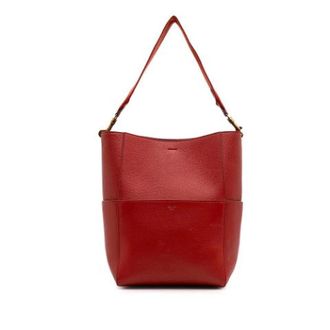 Celine Pre-owned Shoulder Bags, female, Red, Size: ONE SIZE Pre-owned Seau Sangle