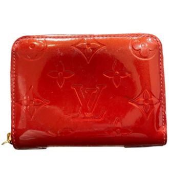 Louis Vuitton Pre-owned Wallets, female, Red, Size: ONE SIZE Pre-owned Zippy Coin Purse Wallet