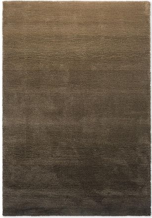 Brink & Campman Hochflor Designer Teppich Shade Low Dark Beige/Chocolate - aus 100% reiner Schurwolle