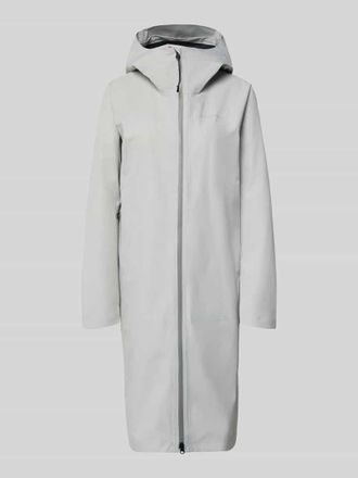 Peak Performance Mantel mit Zweiwege-Rei&szlig;verschluss und Kapuze in Stein, Gr&ouml;&szlig;e XL