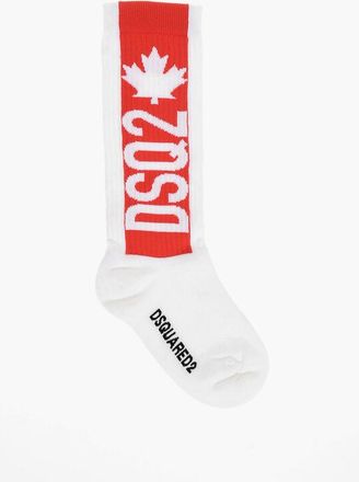 Dsquared2 Two-Tone Long Socks with Monogram size 38-39