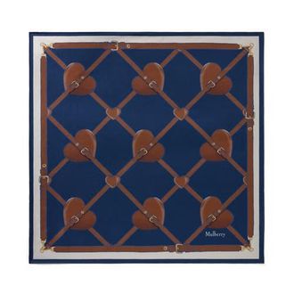 Mulberry Heart Pocket Square in Pigment Blue at Nordstrom