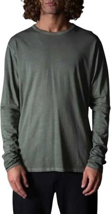 Anonym Apparel Arthur W Long Sleeve Top - Heren - Longsleeves - Groen - L - Katoen - Tops
