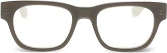 Alexander McQueen Eyewear Bril met vierkant montuur - Bruin