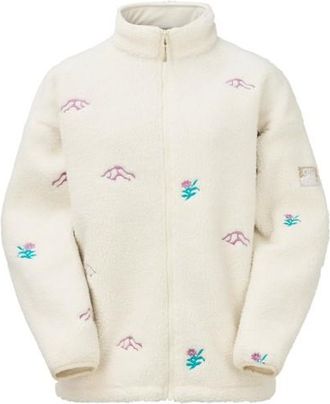 Picture Nyss Embro Zip Fleece Fleecejacke f&uuml;r Damen | wei&szlig;