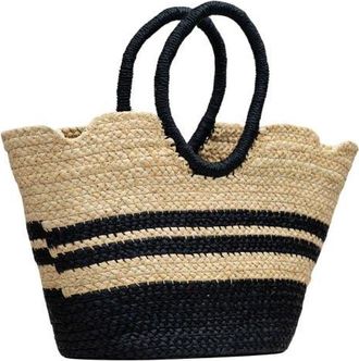 Indego Africa Kara Ring Bag in Black & Natural at Nordstrom