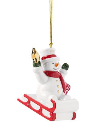Villeroy & Boch Christmas Classics Snowman Dated Ornament 2025