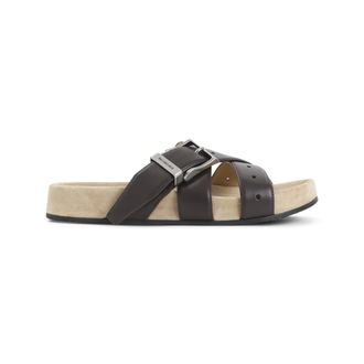 Balenciaga Schoenen, Heren, Bruin, 40 EU, Leer, Belt Mule