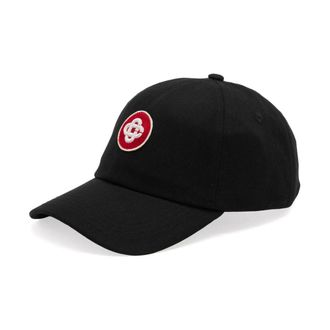 Casablanca Caps, male, Black, Size: ONE SIZE Embroidered Patch Cap