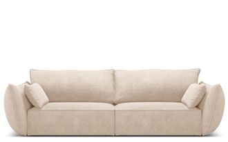 BLOOMINGLOFT 3-Sitzer Designsofa Vanda - Chenille-Bezug