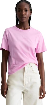 Marc O'Polo Denim T-Shirt MARC OPOLO DENIM, Damen, Gr. XL, pale bubblegum, Jersey, Obermaterial: 100% Baumwolle, regular fit normal, Rundhals, Shirts T-Shirt, regular f