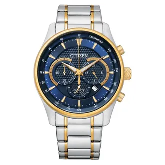 Citizen Chronograph Quartz Blue Dial Mens Watch AN8194-51L