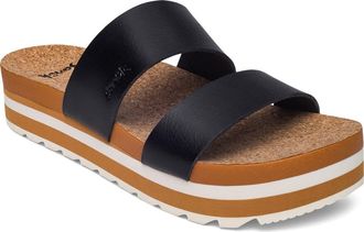 Sanuk Alt-Itude Platform Sandal in Black at Nordstrom, Size 11