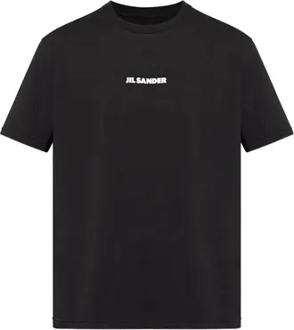 Jil Sander Crewneck Short Sleeves Logo T-Shirt