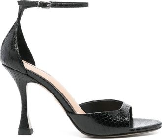 Lola Cruz Sandali Kumala 100mm - Nero