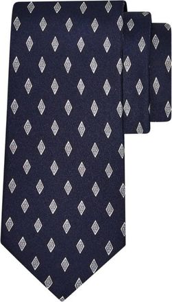 Ferragamo Micro Gancini Print Jacquard Silk Tie