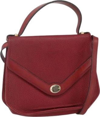 Dior Pre-owned Handbags, female, Red, Size: ONE SIZE Pre-owned Vintage Hand Bag