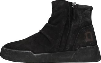 Monoway Schoenen, Dames, Zwart, 39 EU, Leer, Felicity Enkellaarsjes