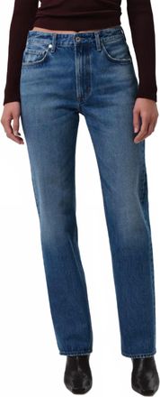 Citizens Of Humanity Zurie High Rise And Straight Leg Jeans In Demi