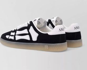 Amiri pacific bones low-top sneakers with contrast panels