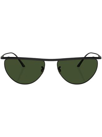 Oliver Peoples Occhiali da sole tondi C - Nero