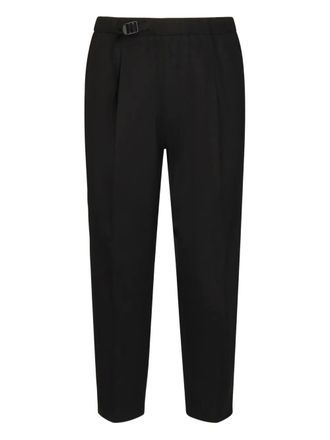 Be Able buckle-fastening elasticated-waist trousers - Black