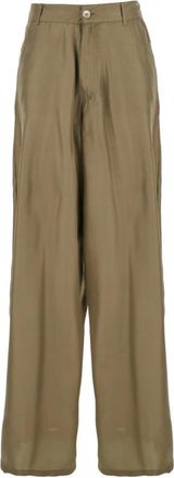 Jucca Dames, Broeken, Groen, Maat: 2XS Zijde