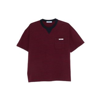 Prada Striped-pattern Pocket T-shirt