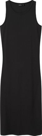 LMTD Limited Womens Nlfhinaja Sl Long Solid Tank Dress Noos, Pirate Black, 12 Years