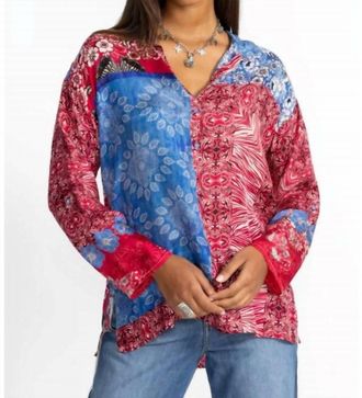 Johnny Was Slim Audrey Tunic In Maybourn Scarf