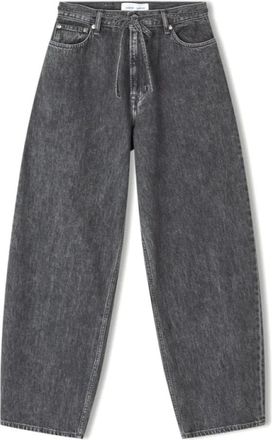 Samsøe & Samsøe Dames, Jeans, Grijs, Maat: W29 Katoen