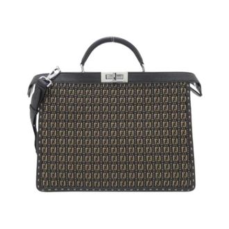 Fendi Pre-owned Vintage Handbag - Dames - Pre-owned - Zwart - Maat: ONE Size Leer