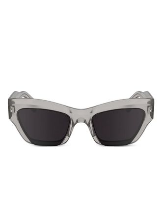 Calvin Klein geometric cat-eye acetate sunglasses - Grey