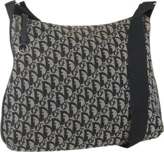 Dior Pre-owned Cross Body Bags, female, Multicolor, Size: ONE SIZE Pre-owned Trotter Canvas Shoulder Bag