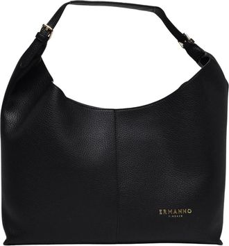 Ermanno Scervino Tassen, Dames, Zwart, ONE Size, Su&egrave;de, Veronica Shopper